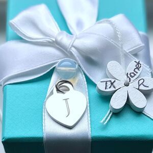 Tiffany & Co. Letter/Initial J Heart Charm, Medium